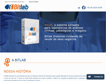 Tablet Screenshot of bitlab.com.br