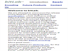 Tablet Screenshot of bitlab.com